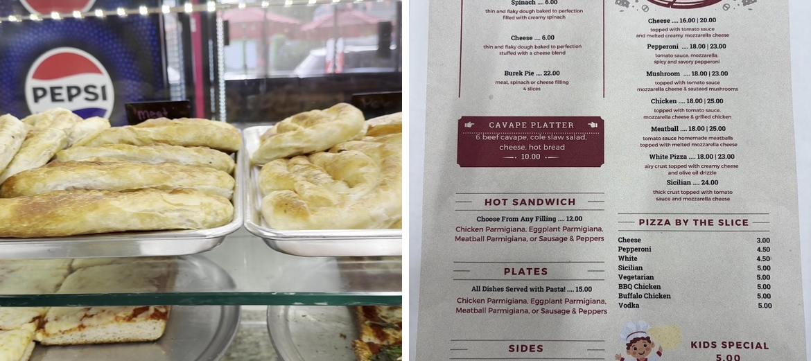 2 PaiZan's Pizzeria Cucina Menu