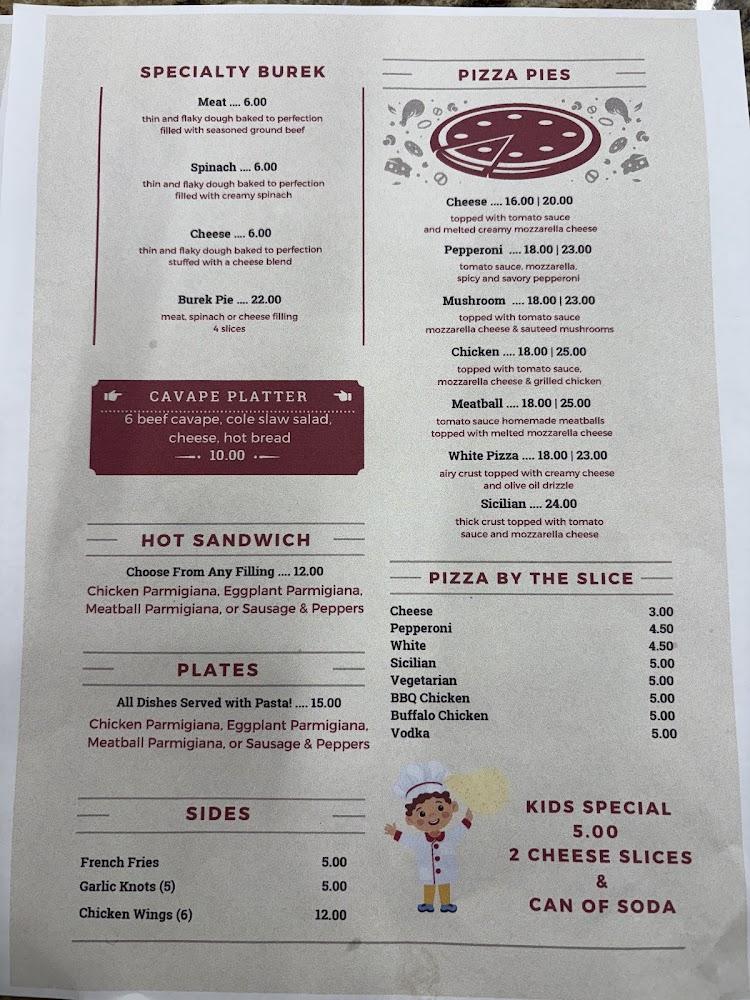 2 PaiZan's Pizzeria Cucina Menu image 1
